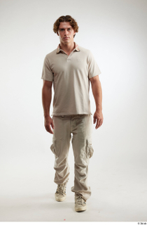 Lyle  1 beige cargo pants beige polo t shirt…